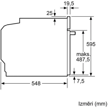 Cepeškrāsns Bosch HRG532BB3