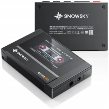 FiiO SNOWSKY ECHO* MINI – melns – Pārnēsājams „Hi-
