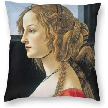 Sandro Botticelli Fortitude Italian Painter Sofa C
