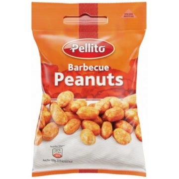 PELLITO Zemesrieksti ar barbekjū garšu 50g