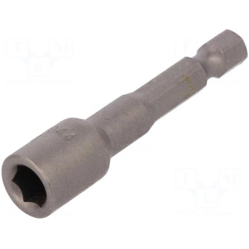 Screwdriver bit | 6-angles socket | 1/4" | HEX 10m