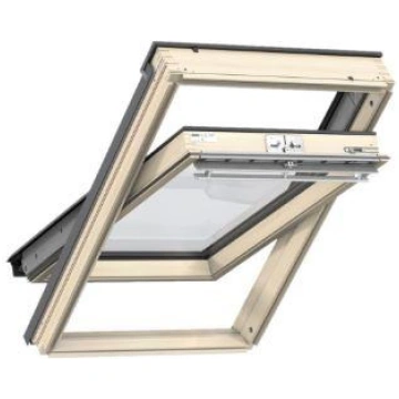 Velux Standart jumta logs ar rokturi vērtnes augšā