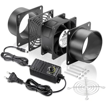 GDSTIME 80 mm aksiālais kanāla ventilators 230 V c
