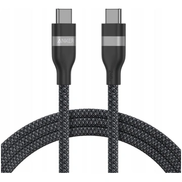Vads Anker USB Type-C, USB Type-C, 1.8 m, melna kr