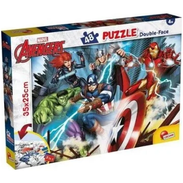 Puzle Lisciani Marvel Puzzle DF M-Plus 48 Avengers