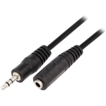 Cable; Jack 3.5mm 3pin plug,Jack 3.5mm socket; 1.5