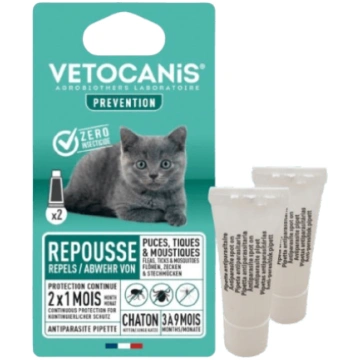 Vetocanis - dabīgi pretinsektu repelenti pilieni k