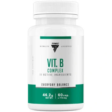 Vitamīnu komplekss TREC VIT. B KOMPLEKSS, 60 kapsu