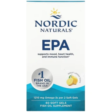 NORDIC NATURALS EPA Omega-3 eļļa (60 kapsulas)