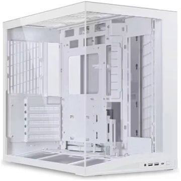 Lian Li O11 Dynamic Mini V2, Tempered Glass, White