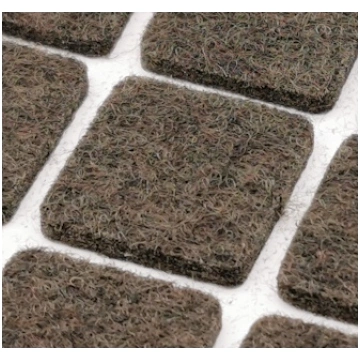 Filcs 20 x 20 mm (brūns)