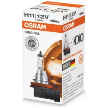 Kvēlspuldze H11 12V OSRAM Original 55W PGJ19-2 FS1