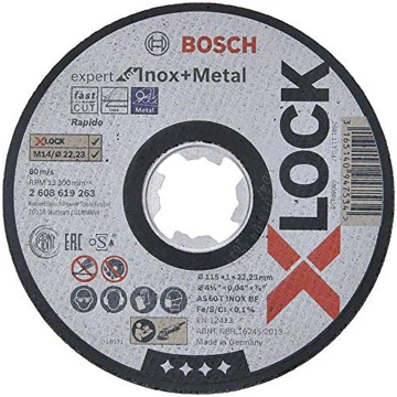 X-LOCK abrazīvais disks Expert Inox+Metal 26086192