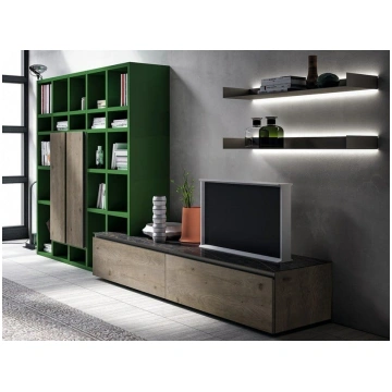 Modular wall unit SPEED UP 01 By Dall'Agnese