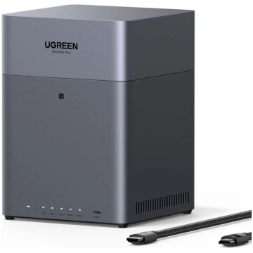UGREEN Korpuss UGREEN 4 nodalījumu tīklam pievieno