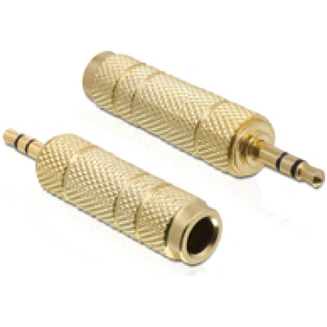 Delock Adapter Stereo plug 3.5 mm 3 pin Stereo jac