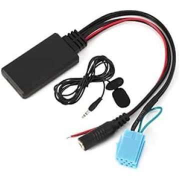 Auto Aux-in adapteris, 8-pin Bluetooth AUX IN kabe