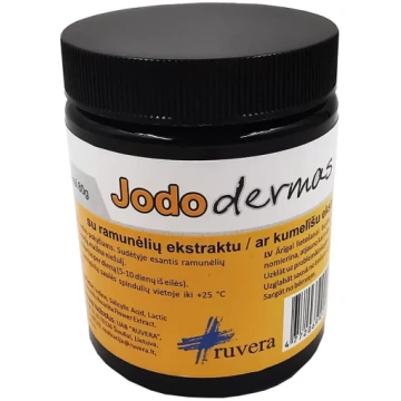 Jododermas 80 g Ziede ādas higiēnai lietošanai dzī