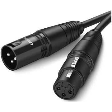 Kabelis Ugreen Xlr - Xlr 10m Melns (20714)