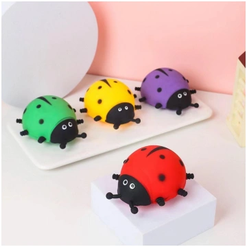 Creative Flour Seven Spot Ladybug Slow Rebound Squ