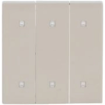 Rocker for Electronic push button Three-part rocke