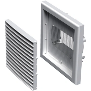Ventilācijas reste Haushalt, plastmasa, 154 mm x 1