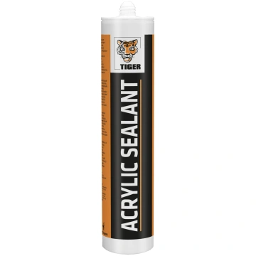 TIGER ACRYLIC SEALANT 280ML WHITE