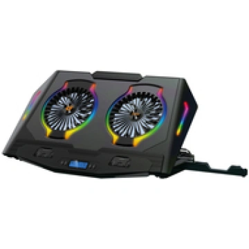 CONCEPTRONIC 2-Fan Cooling Pad (17.0")/ Ergonomisc