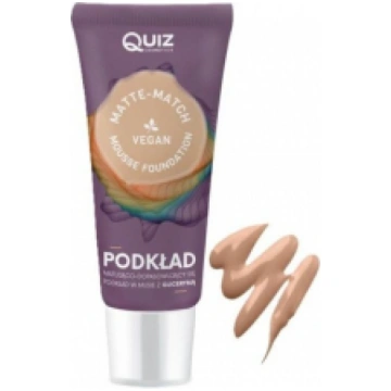 QUIZ Matte-Match Mousse Tonālais krēms, tonis 02 B