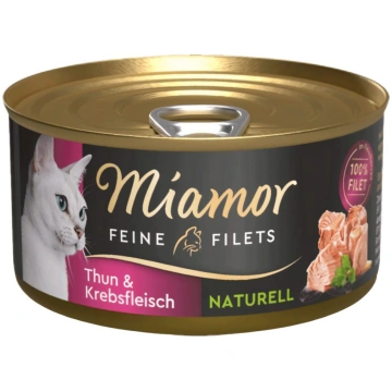 Miamor Feine Filets Naturelle Tuna&Crab / Tunča fi