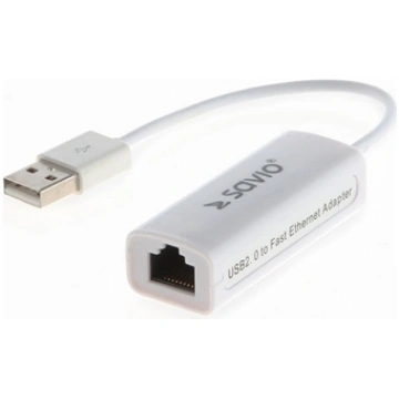 Adapter USB LAN 2.0 - Fast Ethernet (RJ45), bliste