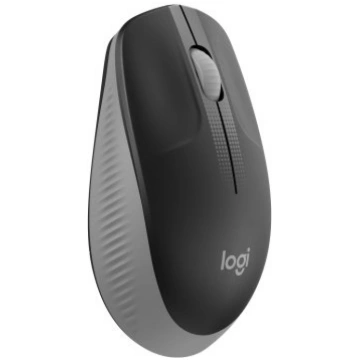 Logitech Full size Mouse M190 Wireless USB Mid Gre