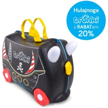 TRUNKI Koferis ar riteņiem Pedro the Pirate Ship T