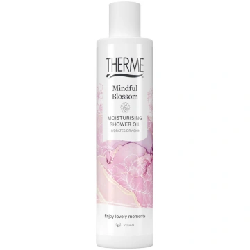 Therme Mindful Blossom Moisturizing Shower Oil mit