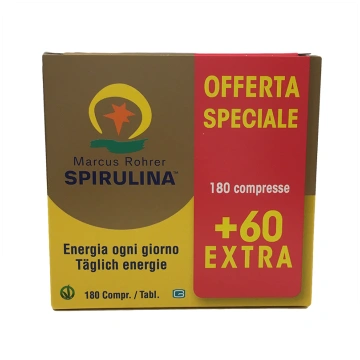 MARCUS ROHRER SPIRULINA 180 cpr+60 cpr gratuite Ca