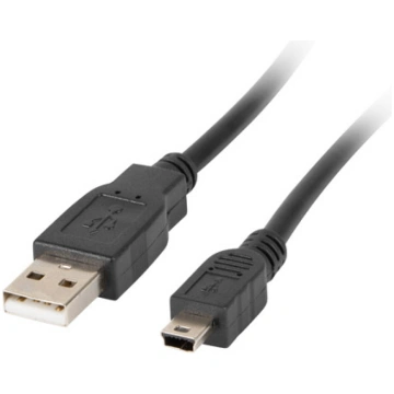 USB 2.0 kabelis Mini-USB → USB-A 1.8 m 480 Mb/s CA