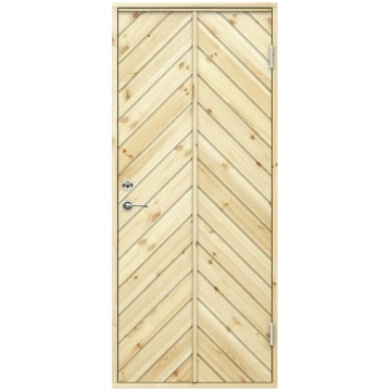 Vasarnīcas durvis SWEDOOR I40 komplekts 9x21, labā