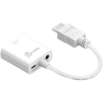 j5create JDA213 - adapter cable - HDMI / VGA - 10 