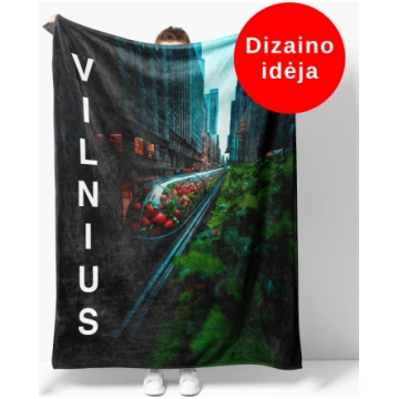 Raibs pleds Viļņa - zaļā Eiropas galvaspilsēta