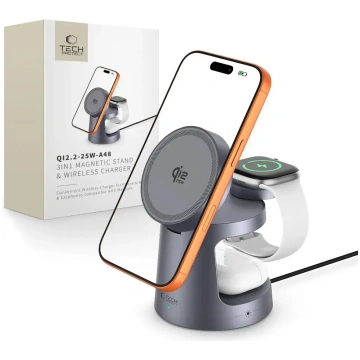 Tech-Protect QI2.2-25W-A48 3-in-1 wireless charger