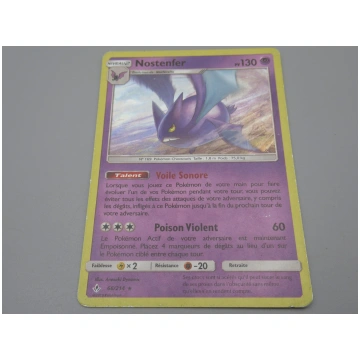 Pokemon Nostenfer - Hologrāfisks - Lv 2 - 66/214 S