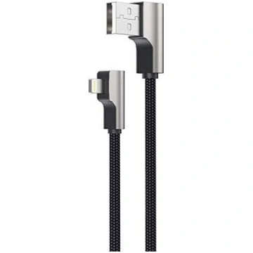 Kabelis Usb Aukey Usb-a - Lightning 2 M Melns (cb-