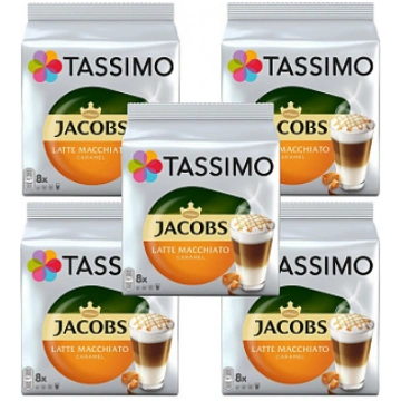 JACOBS Tassimo Caramel Latte Macchiato 40+40gab. K