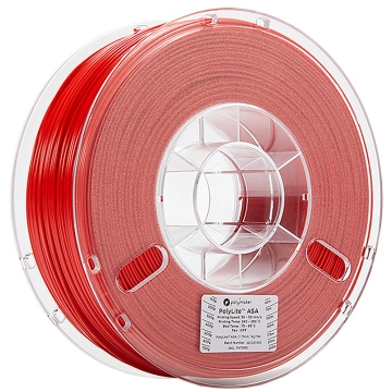 Polymaker PolyLite ASA - 1kg - 1.75mm - Red PRM-10