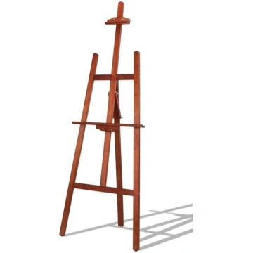 Verstellbare zusammenklappbare Staffelei aus Holz,