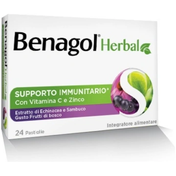 BENAGOL HERBAL FRUT BOS 24PAST