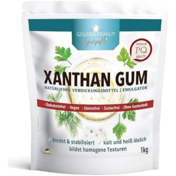 GOLDEN PEANUT ksantāna pulveris 1 kg – stabilizēts