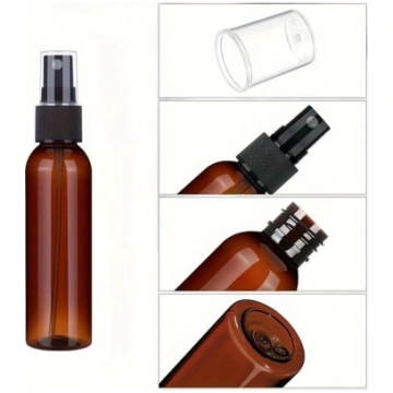 60 ml PET plastmasas izsmidzināmo pudelīte, uzpild