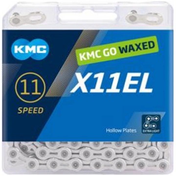 Ķēde KMC X11EL Silver Waxed