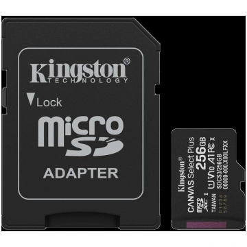 Kingston 256GB microSDXC Canvas Select Plus Gen3 1